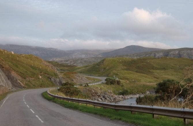 Scottish Highlands Road