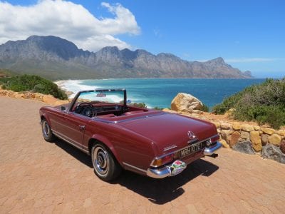 Mercedes 250SL in South Africa