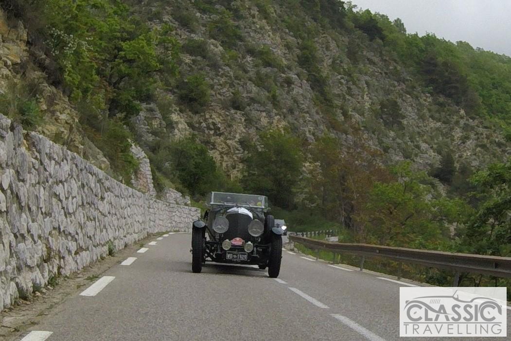 1929 WO Bentley on the BDC Pyrenees to Monaco Tour