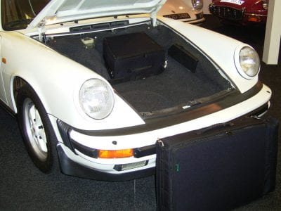Porsche fitted luggage