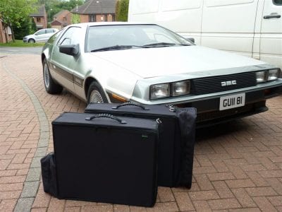 DeLorean Luggage