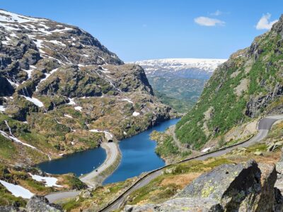 Road to Bergen Norway