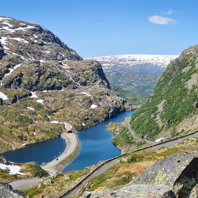 Road to Bergen Norway