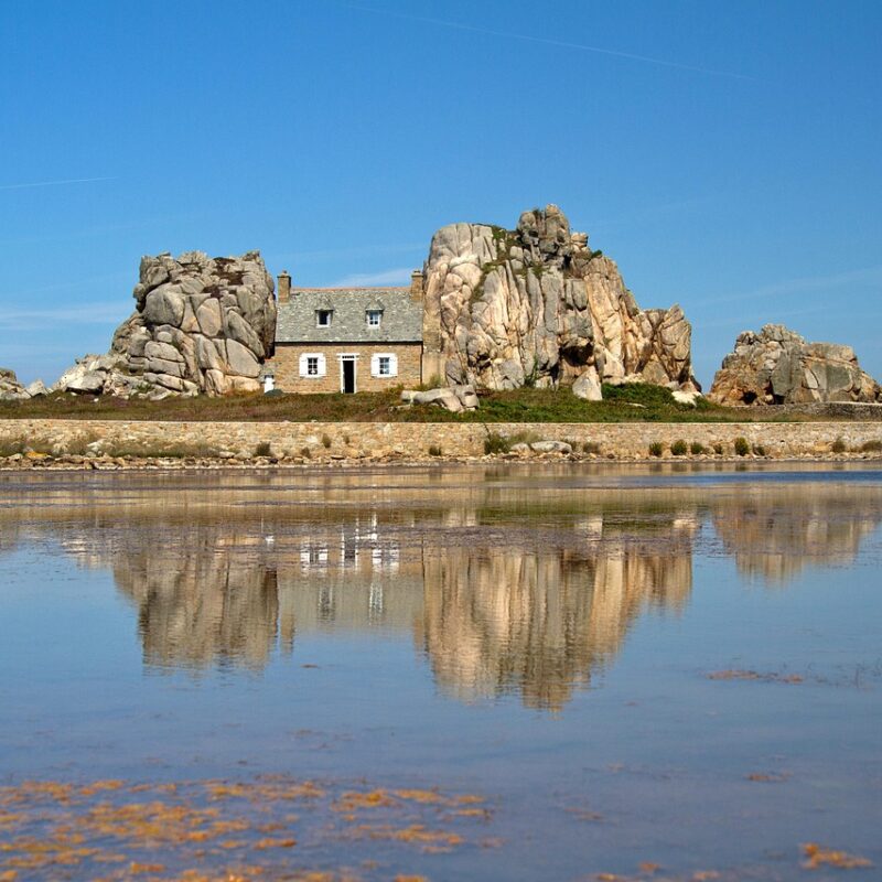 Brittany House rocks