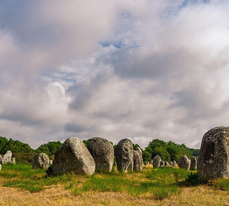 Brittany menhirs